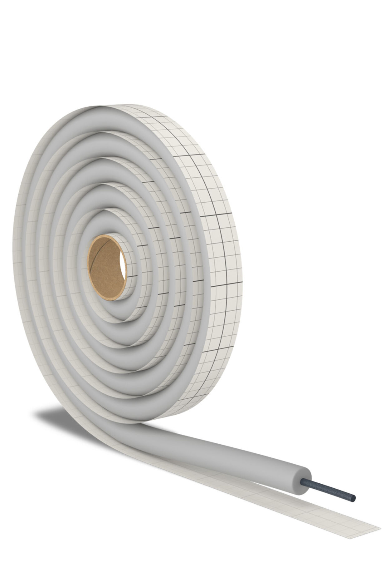 Butyl tape with built-in spacer &amp; tear resistance
