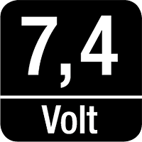 7,4 Volt