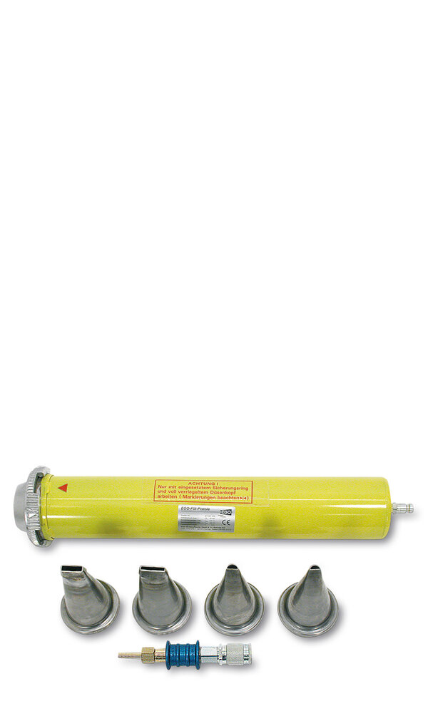 Dispositif d'extrusion bas&eacute; sur la pression d'air pour mastic