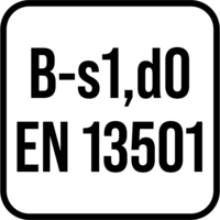 DIN EN 13501-1 Baustoffklasse Bs-1,d0