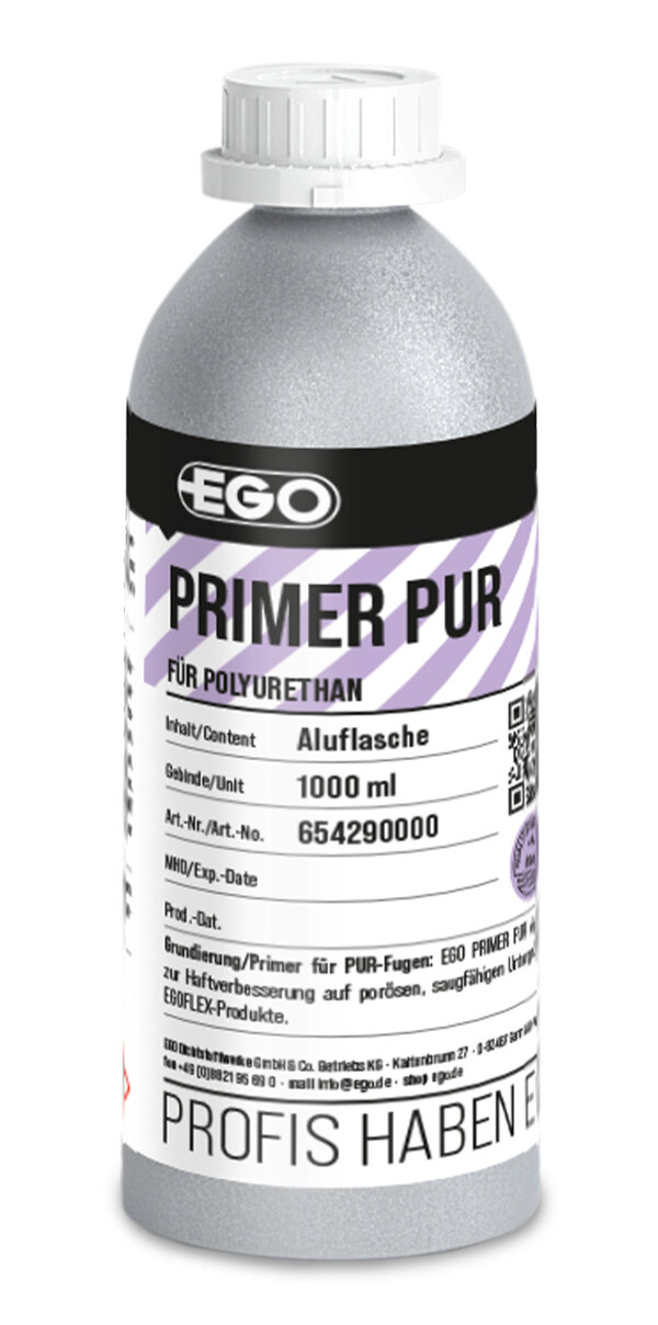 Primer f&uuml;r PUR-Fugen auf saugenden Untergr&uuml;nden