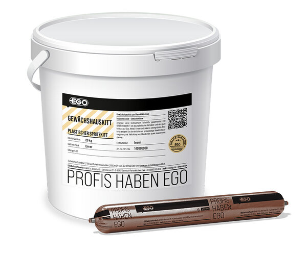 Mastic de serre pour l'&eacute;tanch&eacute;it&eacute; du verre