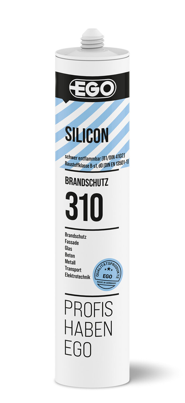 Mastic silicone pour la protection incendie