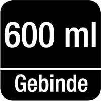 Taille de l'emballage 600 ml