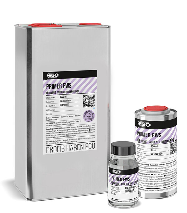 Primer for silicone and hybrid joints on lightly absorbent surfaces