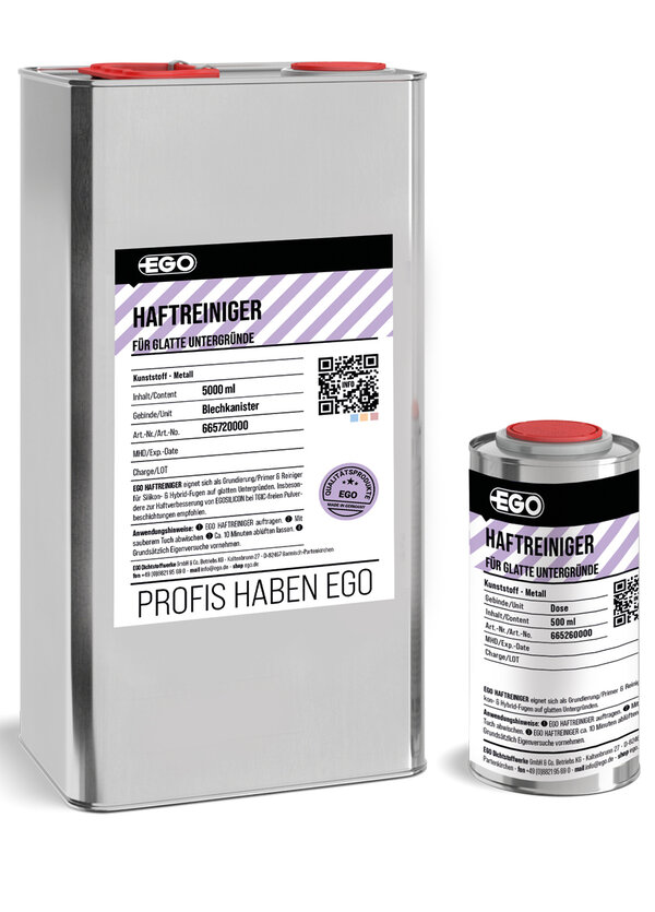 Primer &amp; Reiniger f&uuml;r Silikon- &amp; Hybrid-Fugen auf glatten Untergr&uuml;nden