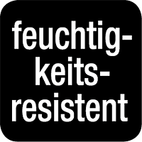 Feuchtigkeitsresistent