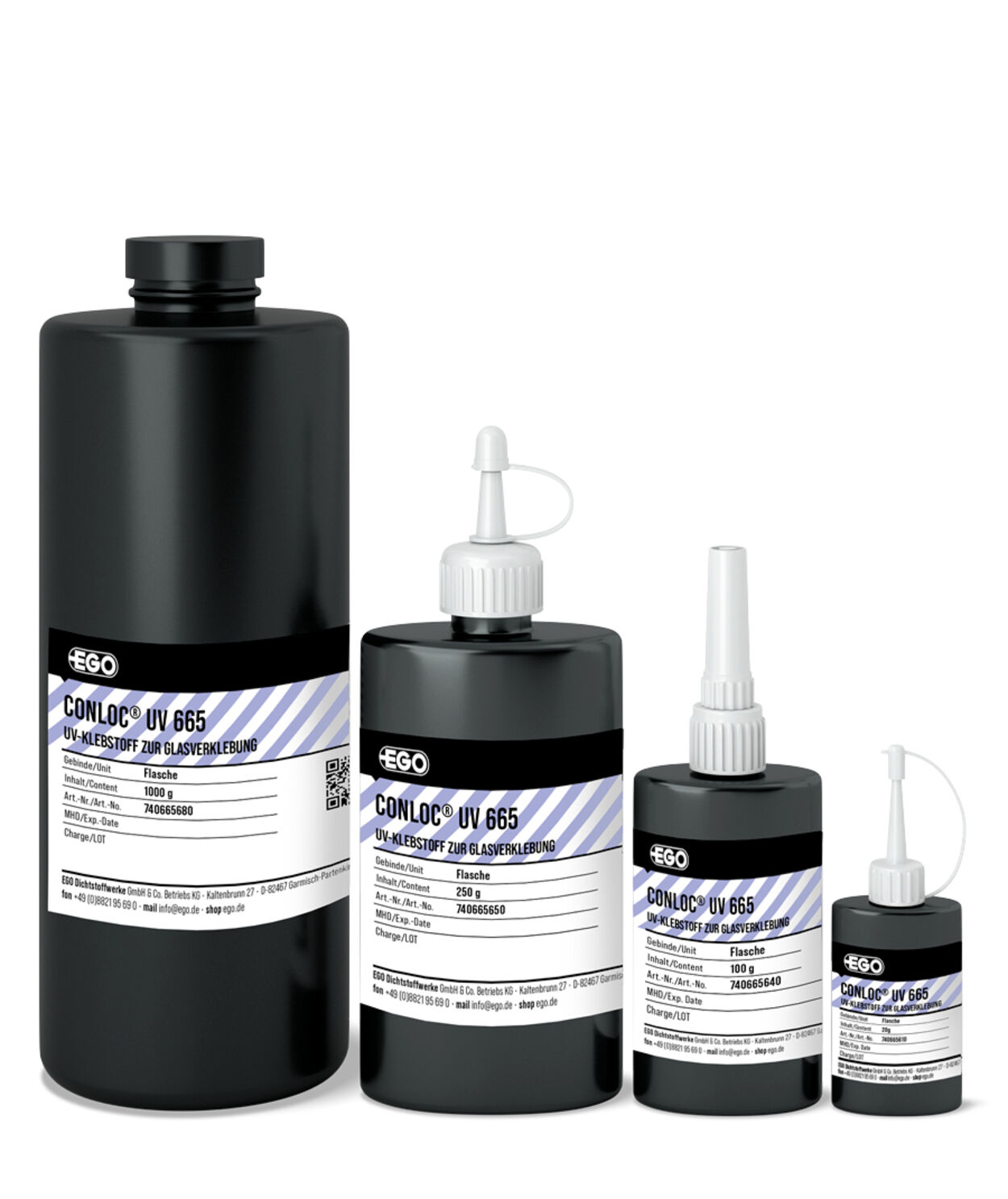 UV adhesive for   glass bonding