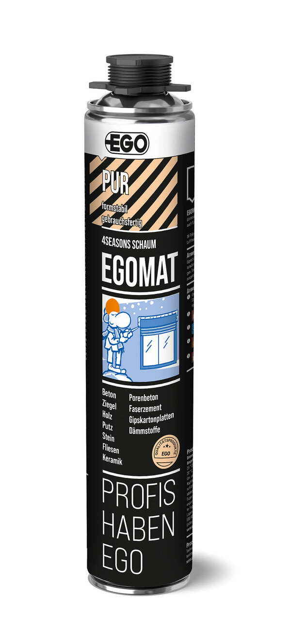 PUR window foam for all seasons use