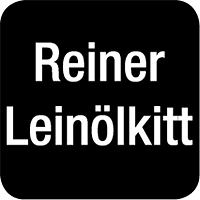 100% reiner Leinölkitt