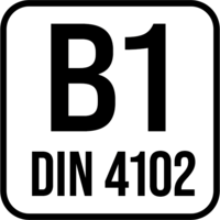 DIN 4102 Baustoffklasse B1