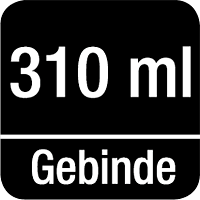 Taille de l'emballage 310 ml