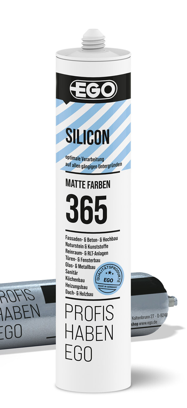 Silicone sealant for universal applications in matt colors
