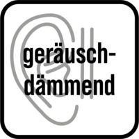 Ger&auml;uschd&auml;mmende Eigenschaft