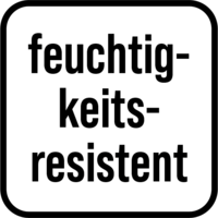 Feuchtigkeitsresistent