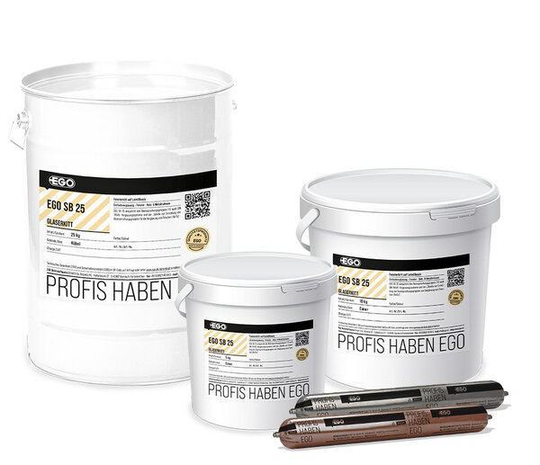 Fensterkitt auf Lein&ouml;lbasis