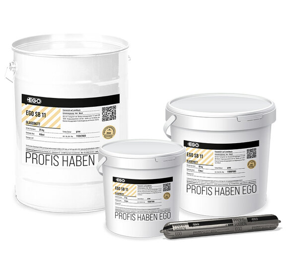 Mastic pour   fen&ecirc;tres &agrave; base d'huile de lin