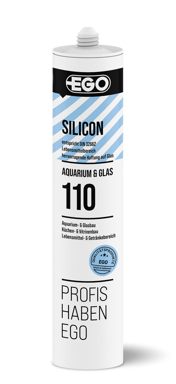 Silicone sealant for aquarium, glass &amp; food sector