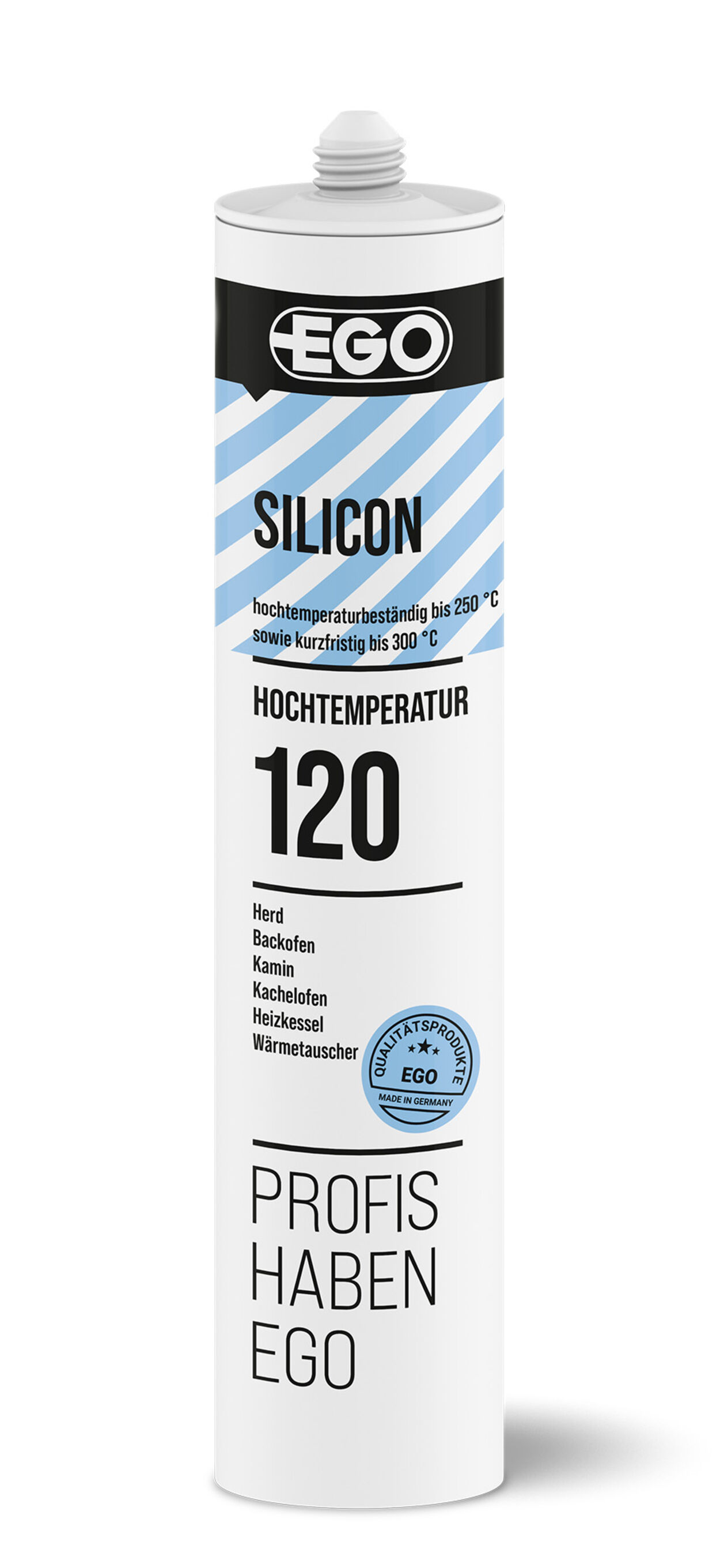 Mastic silicone pour les zones à haute température