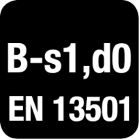 DIN EN 13501-1 Class Bs-1,d0